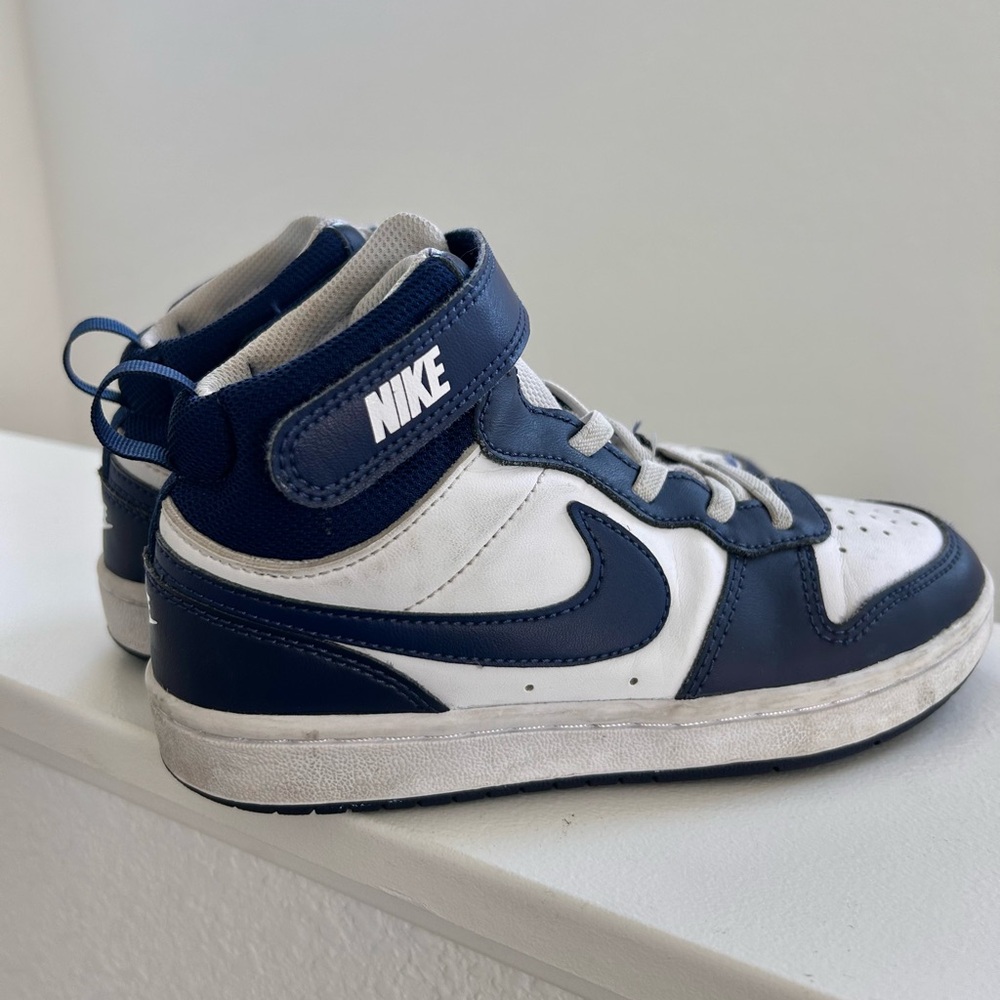 Nike Kids Blue and White Sneakers